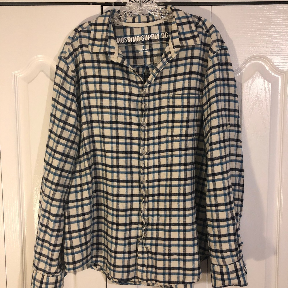 Mossimo - XL Plaid button up